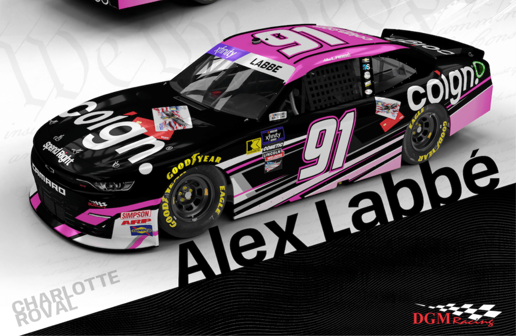The story behind Coign&apos;s NASCAR sponsorship